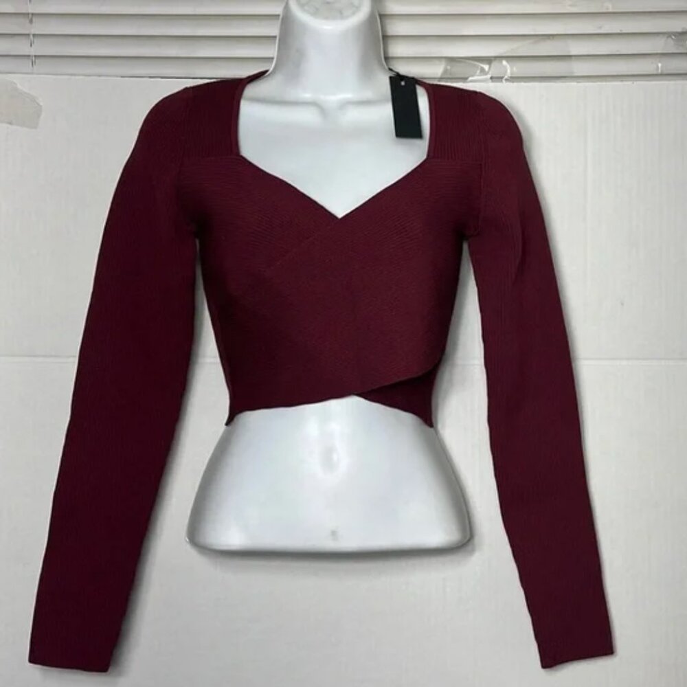 Ten by Babaton Sculpt Knit Greek Longsleeve